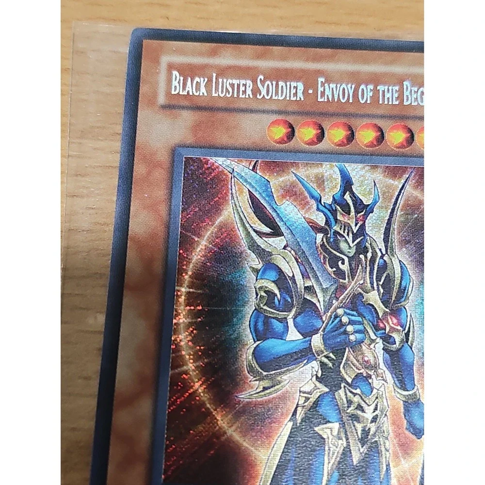 Black Luster Soldier - Envoy of the Beginning MC2-EN004 HP Holo Bleed Misprint
